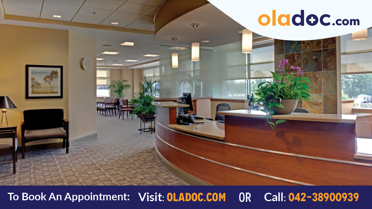 Reception at Northwest General Hospital Peshawar